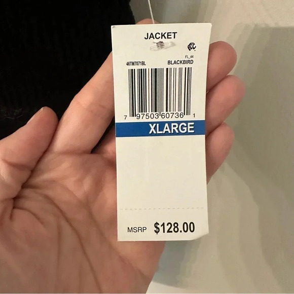 BlankNYC Men’s Black Corduroy Puffer Vest with Snap Closure & Pockets Sz XL NWT - Picture 6 of 7